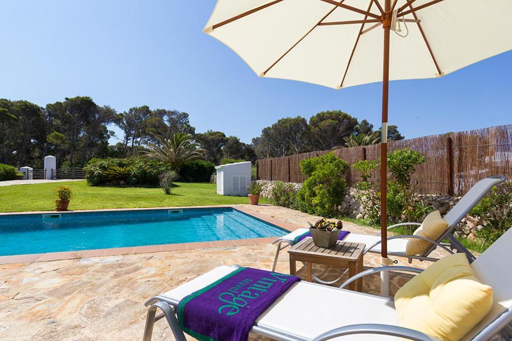 Casa Con Jardin Y Piscina - Morell Onze Cala Morell Extérieur photo