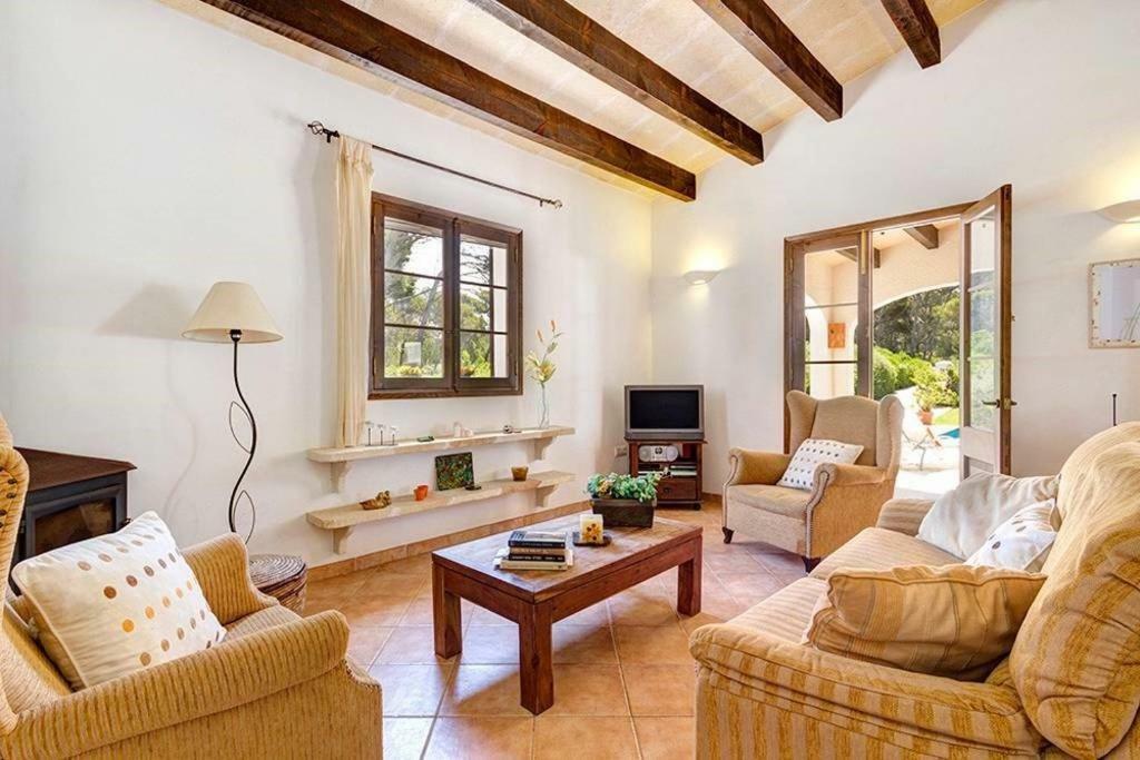 Casa Con Jardin Y Piscina - Morell Onze Cala Morell Extérieur photo